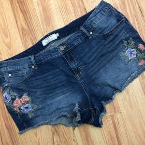 Torrid shorts with flowers